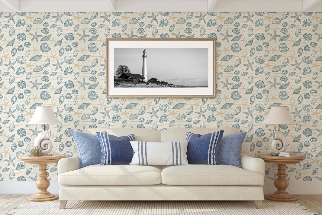 Beyond Nautical: 7 Sophisticated Ways to Style Coastal Wallpaper Without Going Full Beach House