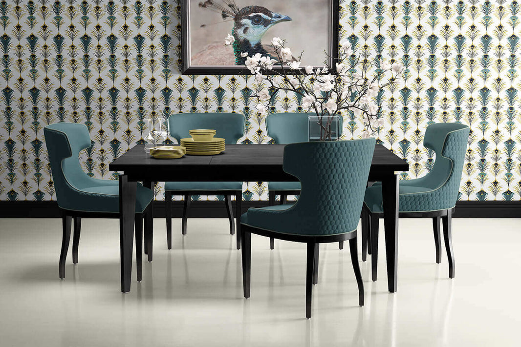How to Mix & Match Wallpaper and Wall Art Like a Pro