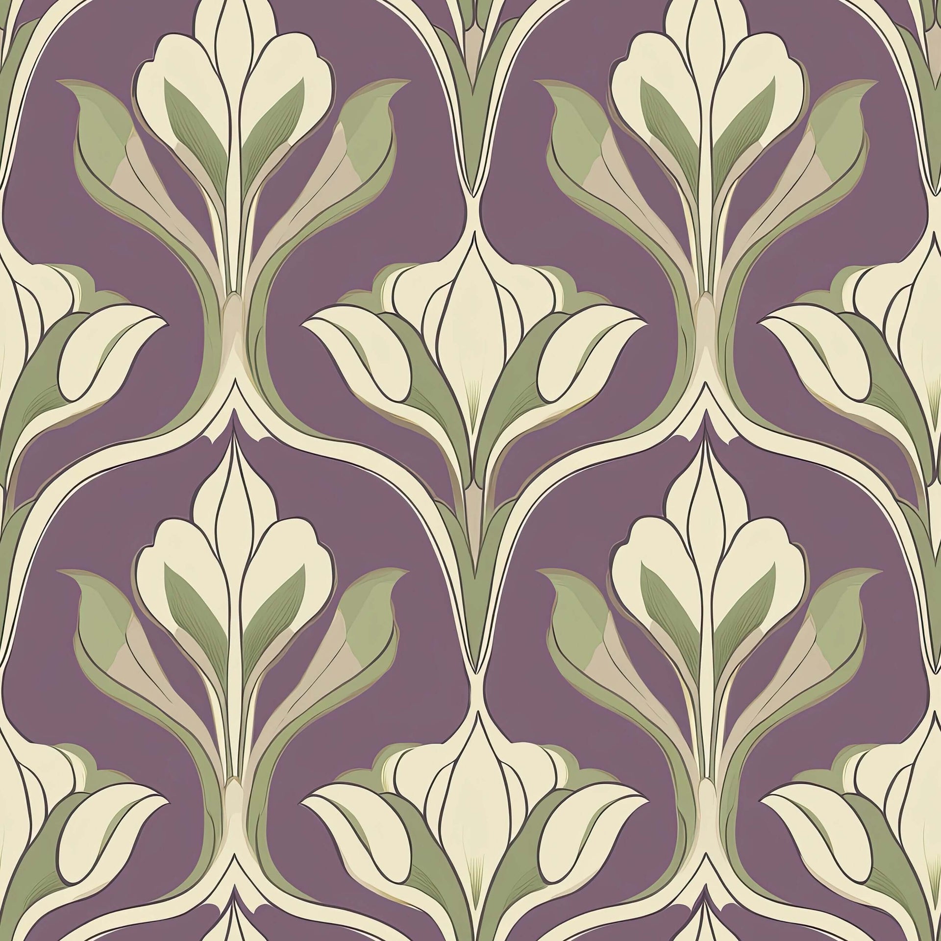 Art Nouveau Wallpaper