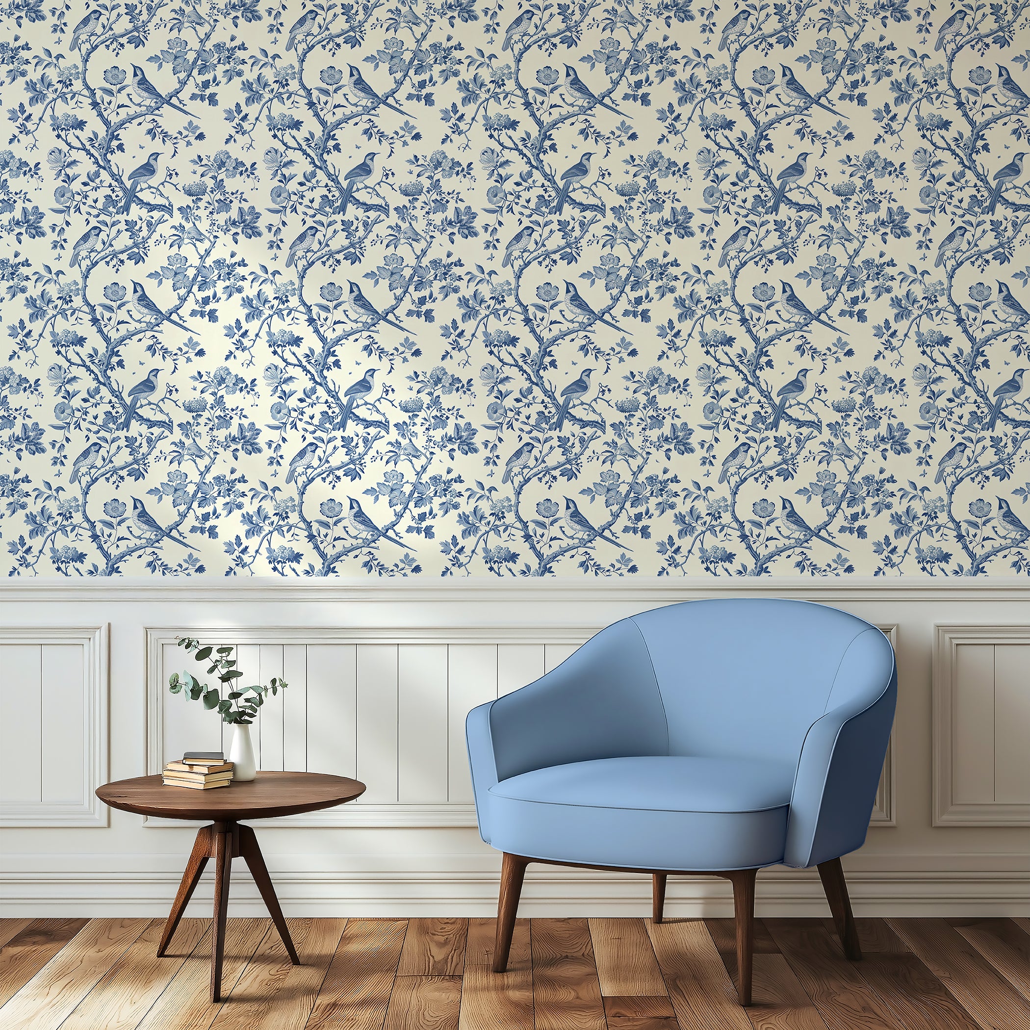 Vintage Aviary Tapestry Wallpaper