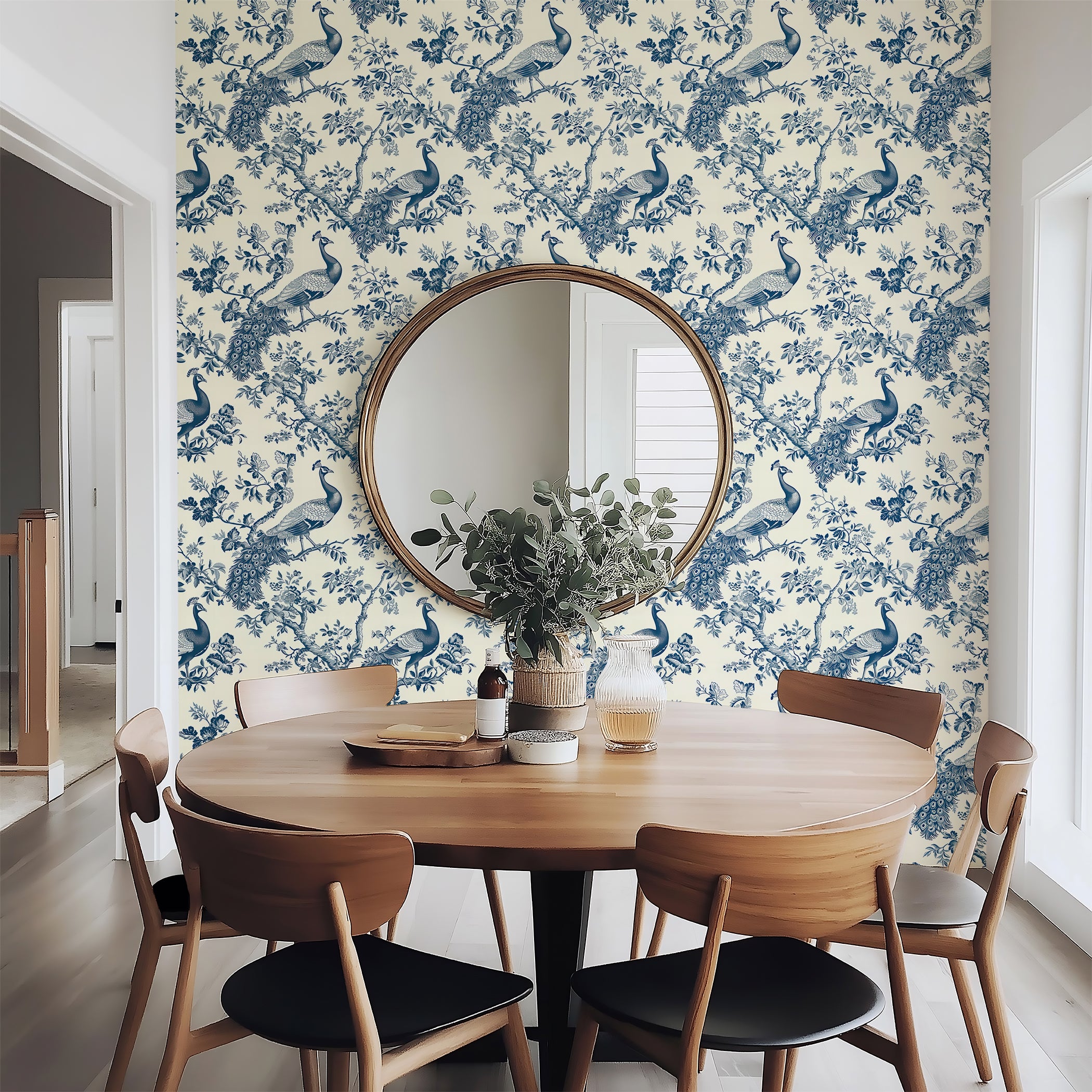Ornamental Plumage Charm Wallpaper
