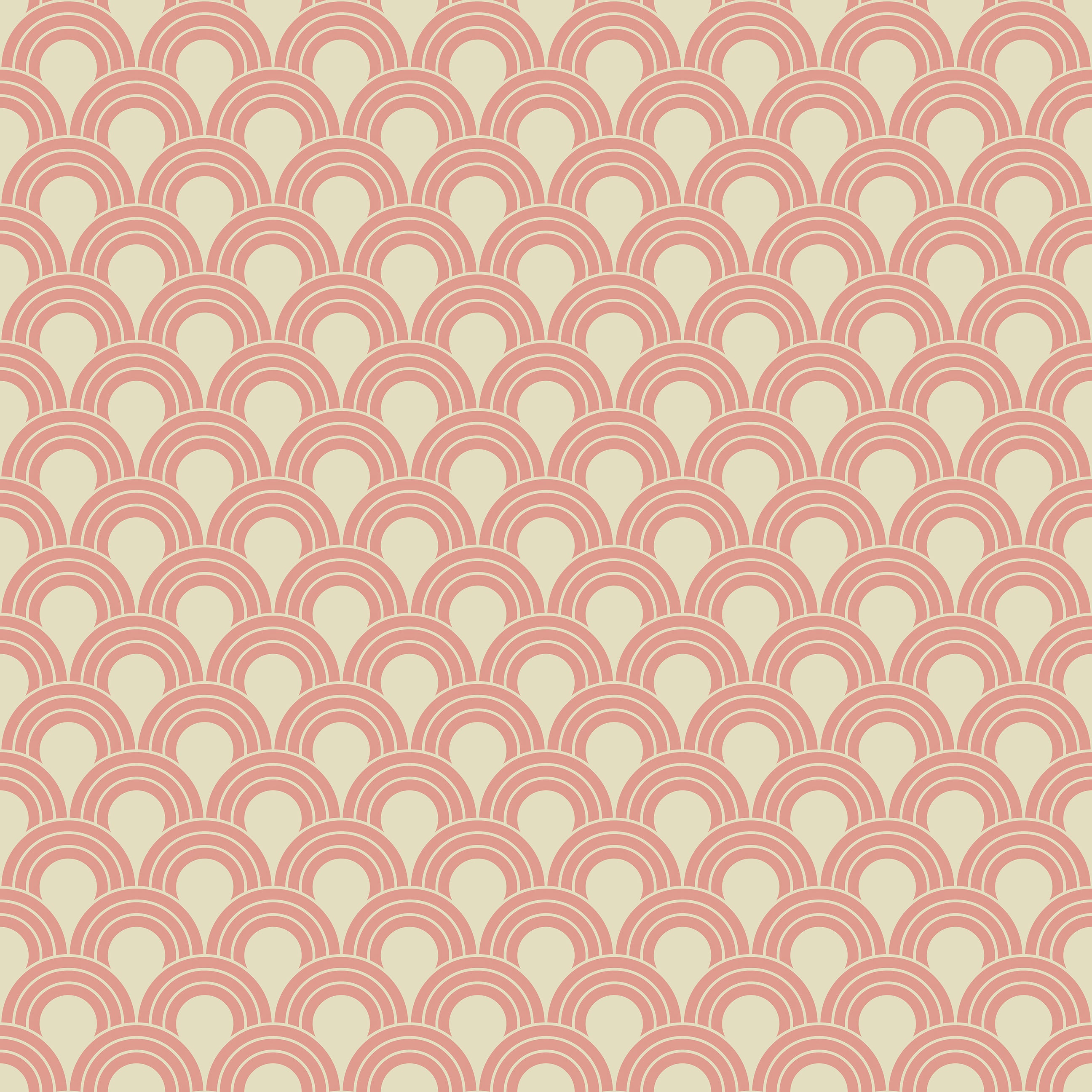 Sunset Scallop Glow Wallpaper