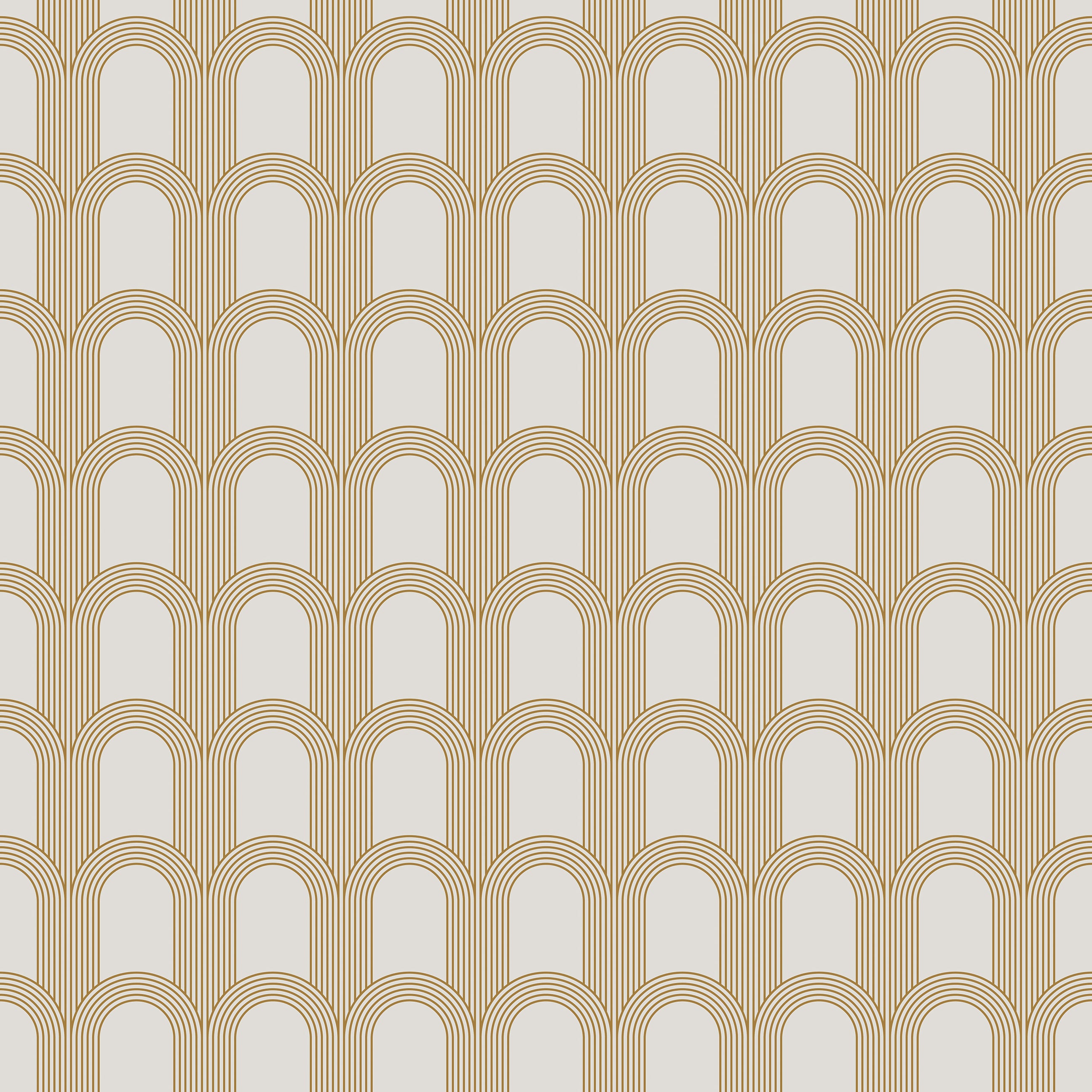 Golden Archways Wallpaper