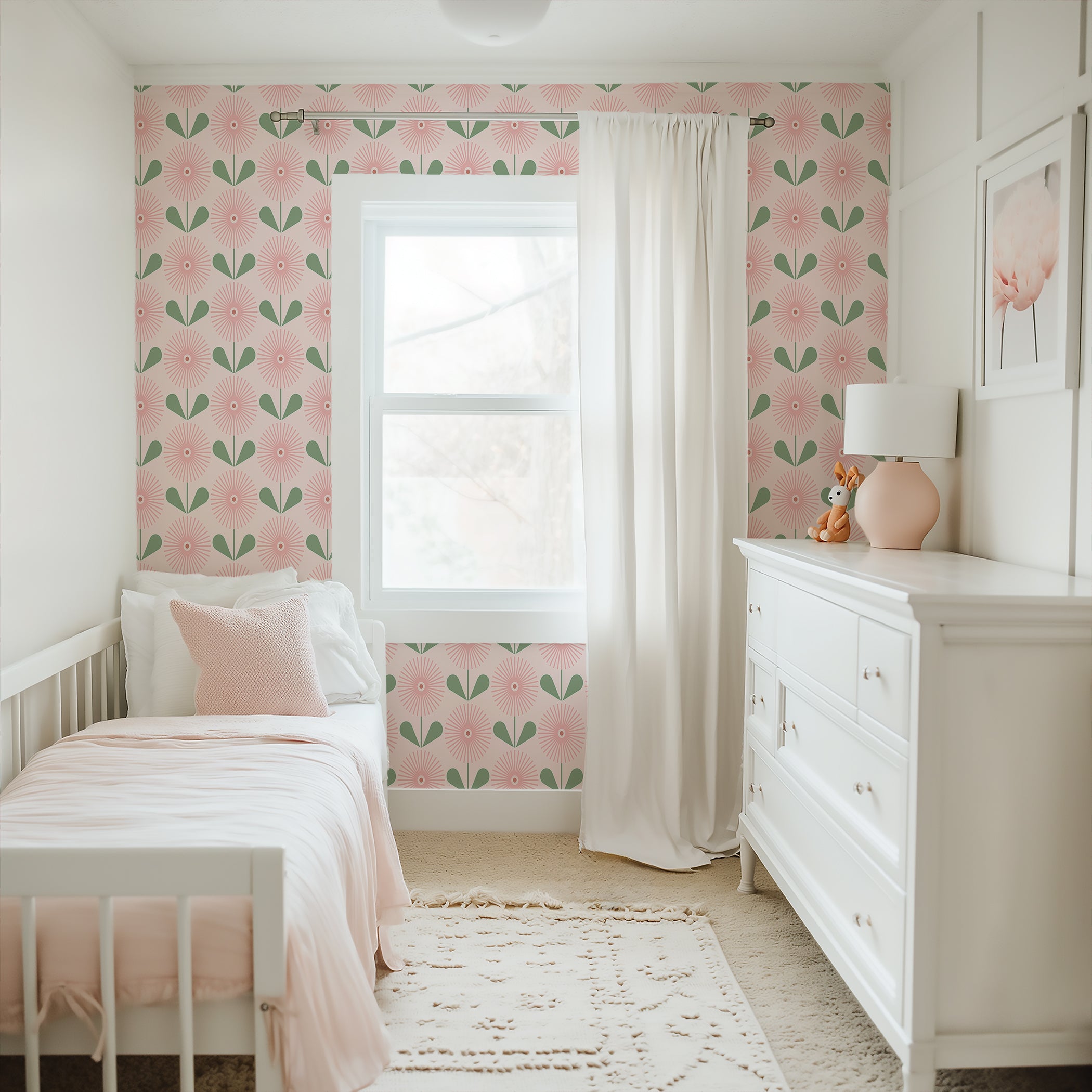 Pastel Petal Parade Wallpaper