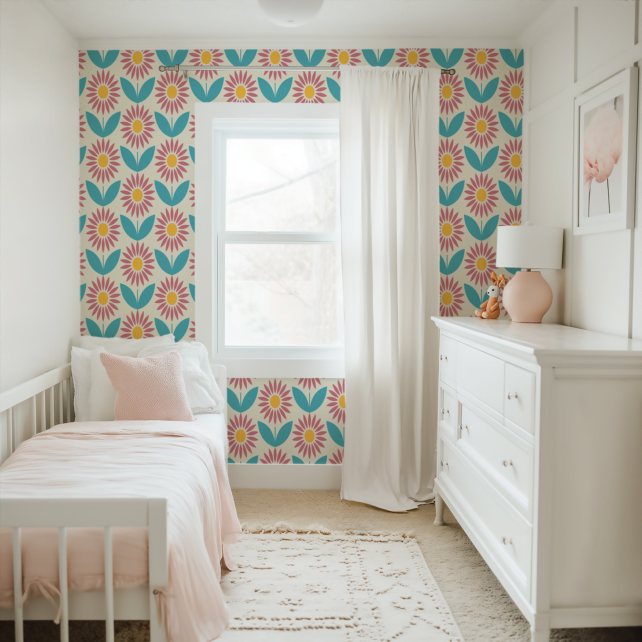 Candy Garden Whimsy Wallpaper