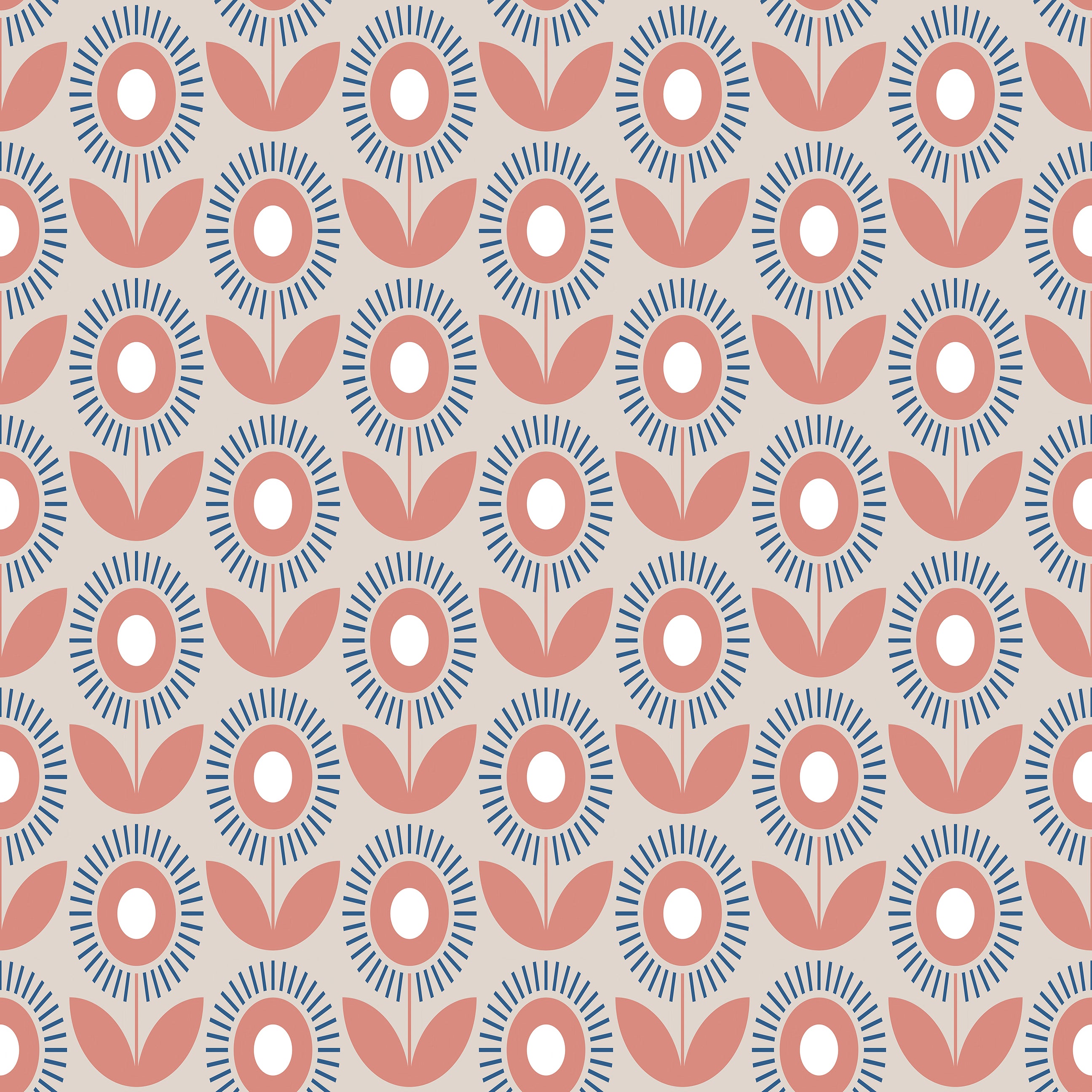 Modern Daisy Pop Wallpaper