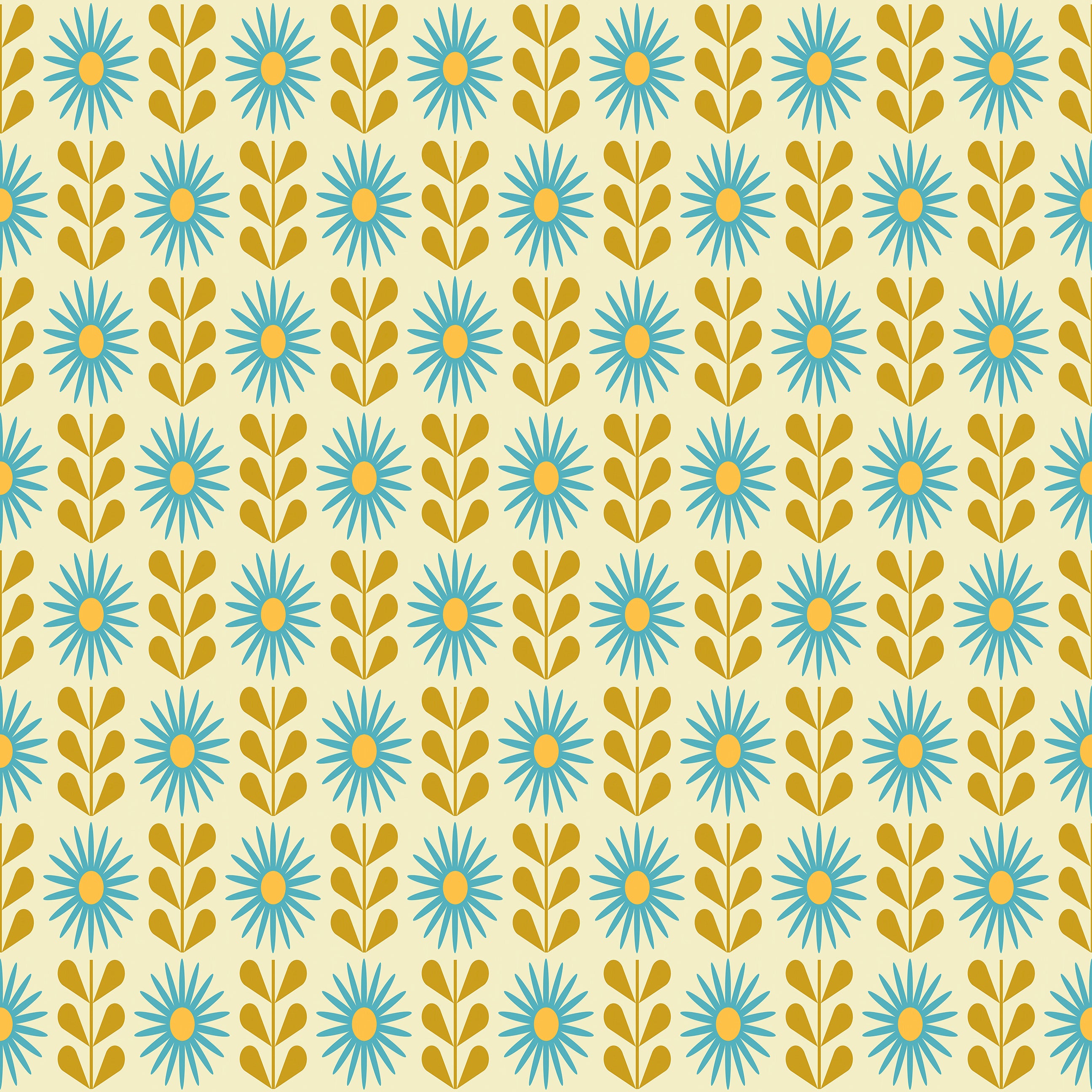 Sunbeam Garden Wallpaper
