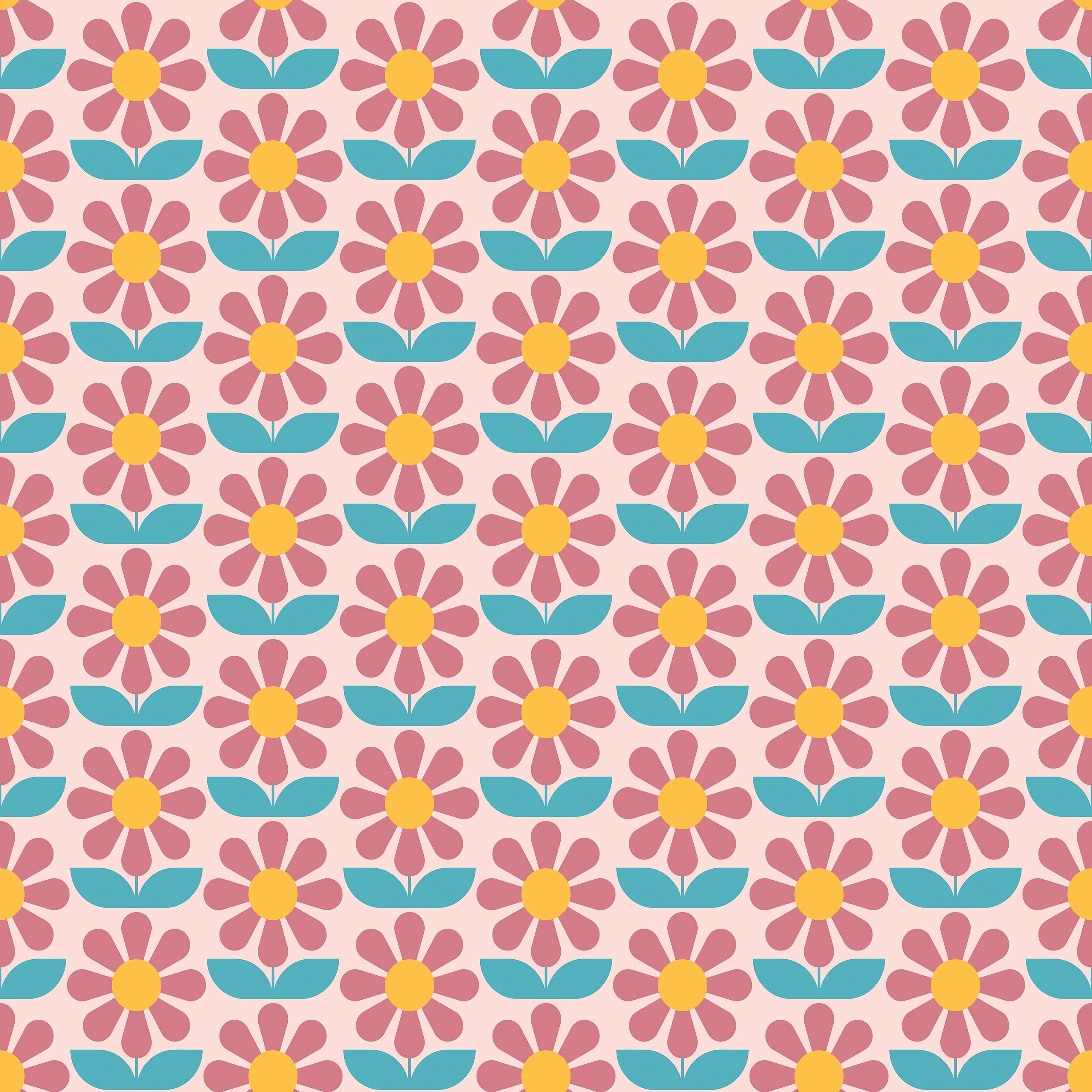 Bubble Bloom Bliss Wallpaper