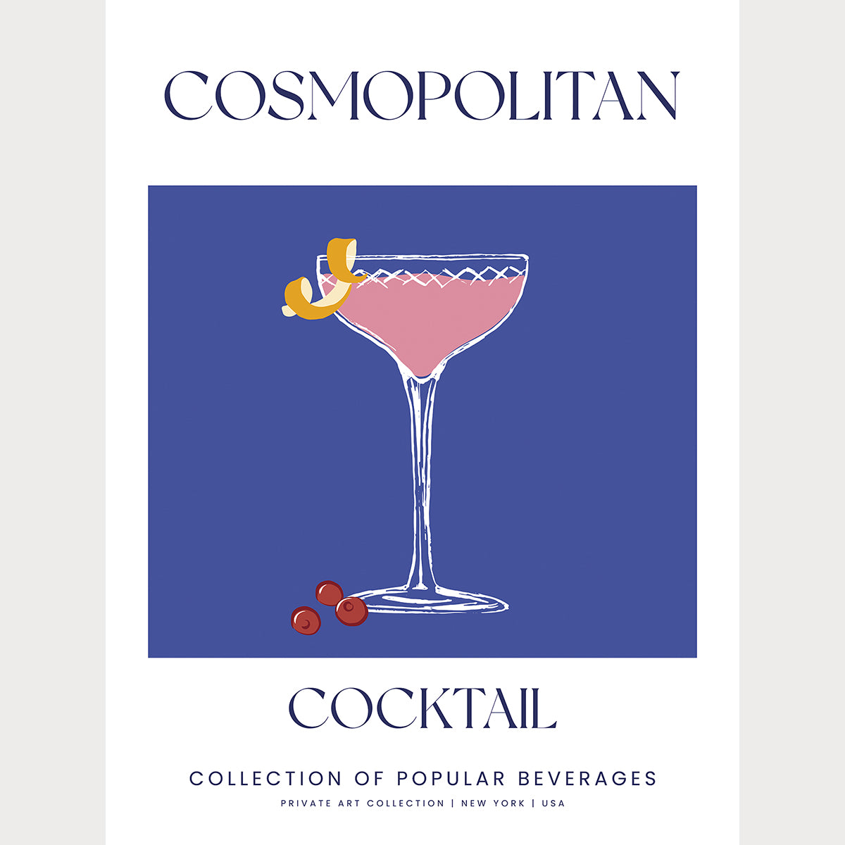 Cosmopolitan Cocktail