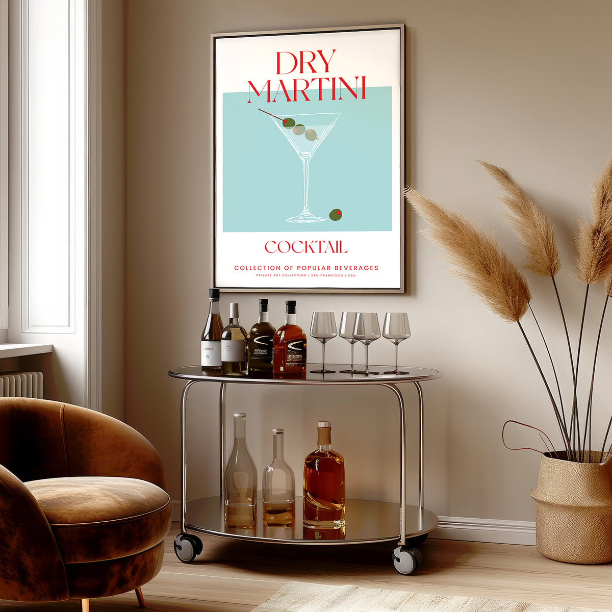 Dry Martini Cocktail