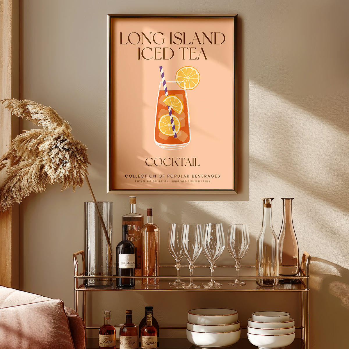 Long Island Iced Tea Cocktail
