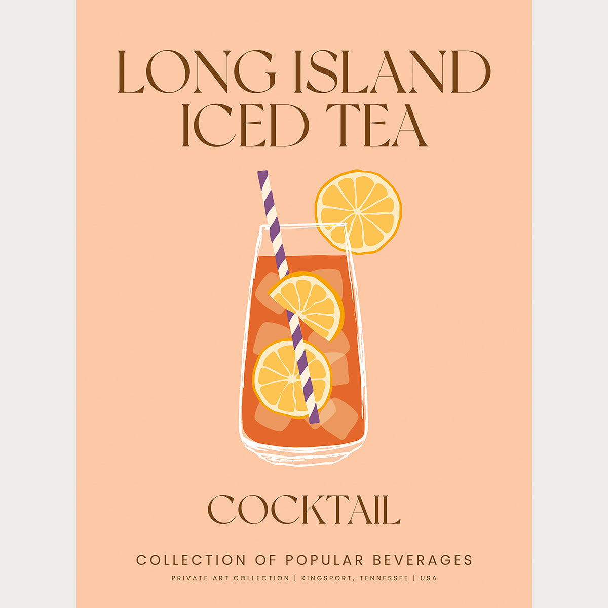 Long Island Iced Tea Cocktail