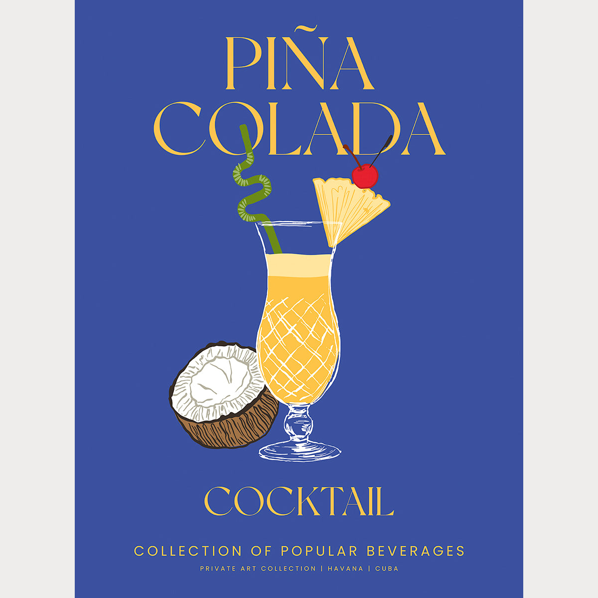 Pina Colada Cocktail