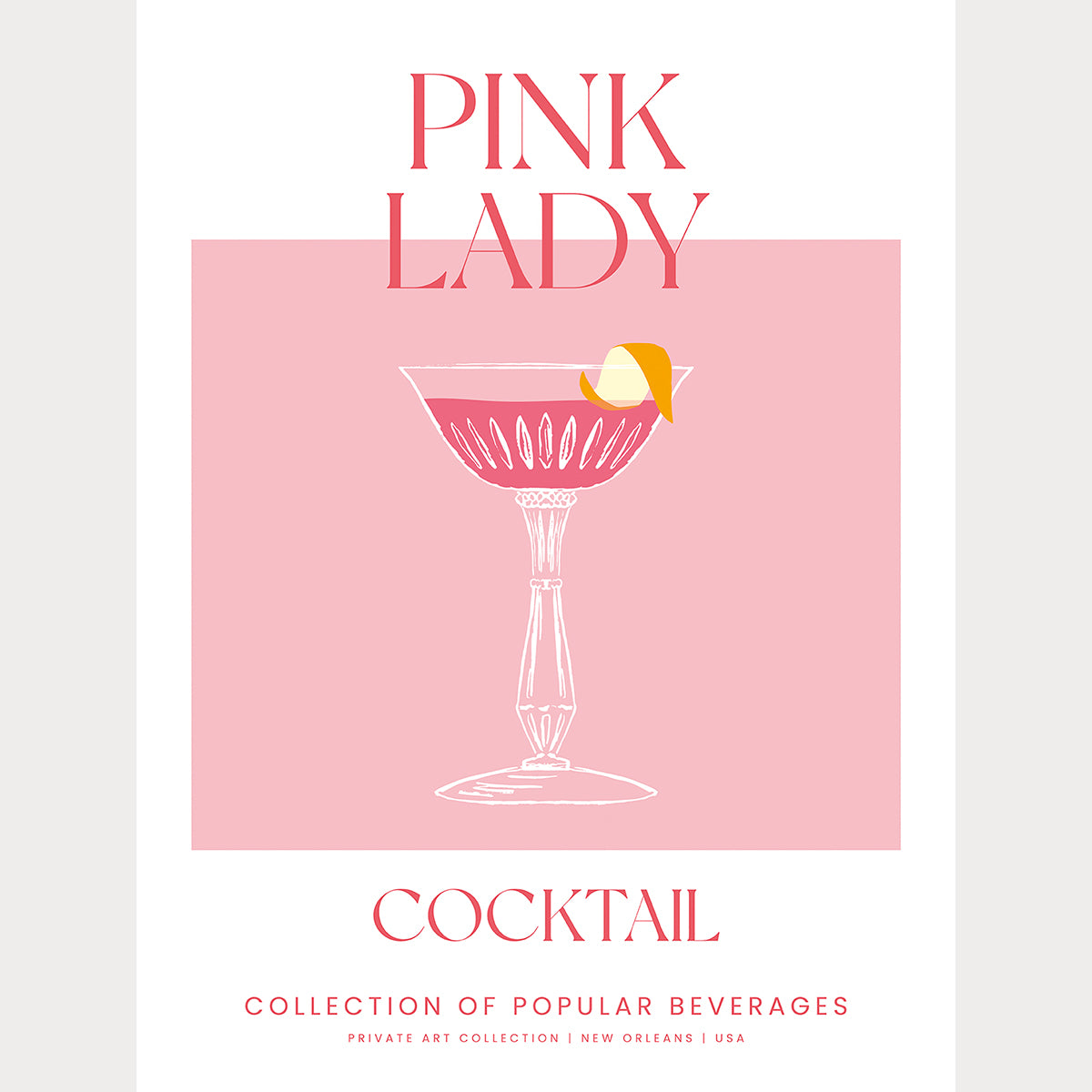 Pink Lady Cocktail